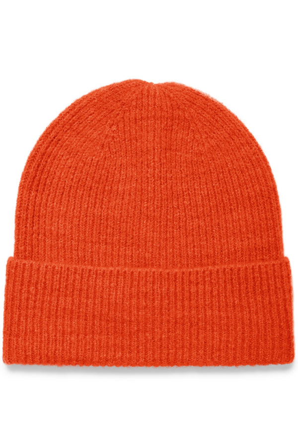 Iavo Beanie Hat - Tangerine Tango