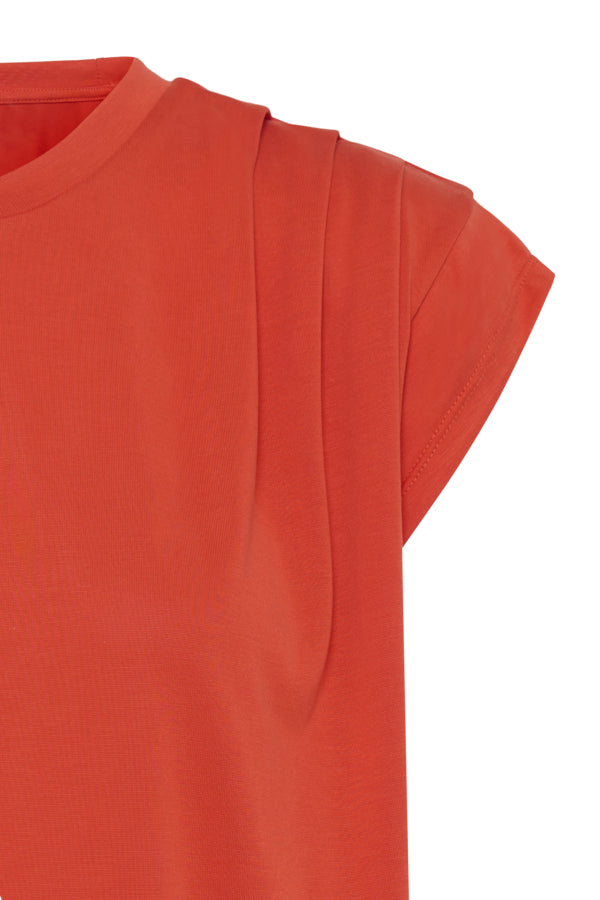 Lisken Tee - Fiery Red