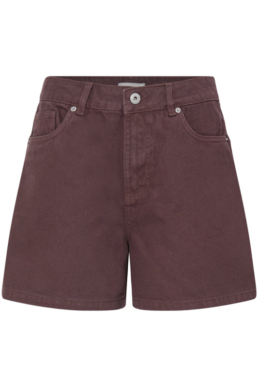 Ichi Denim Short - Choc