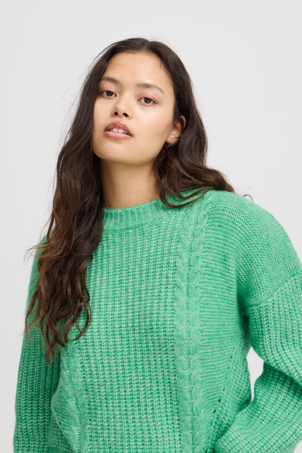 Lafia Wool Blend Knit - Green