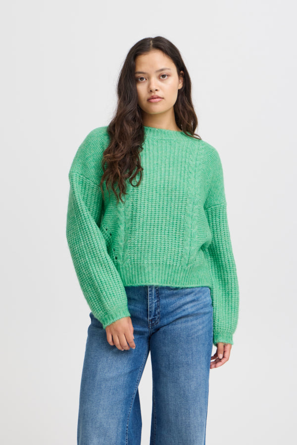 Lafia Wool Blend Knit - Green