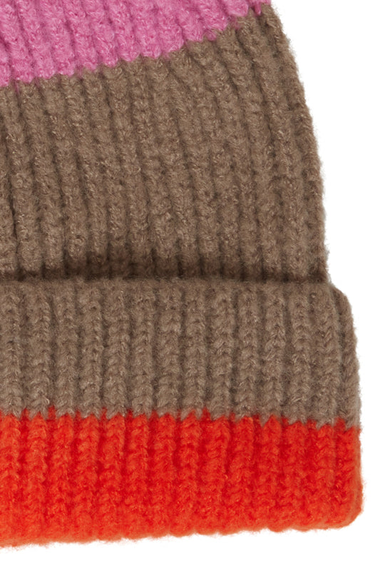 Ichi Combo Beanie - Pink