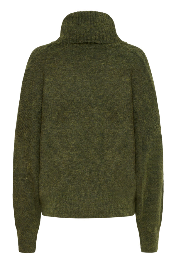 Kamara Cowl Neck - Khaki