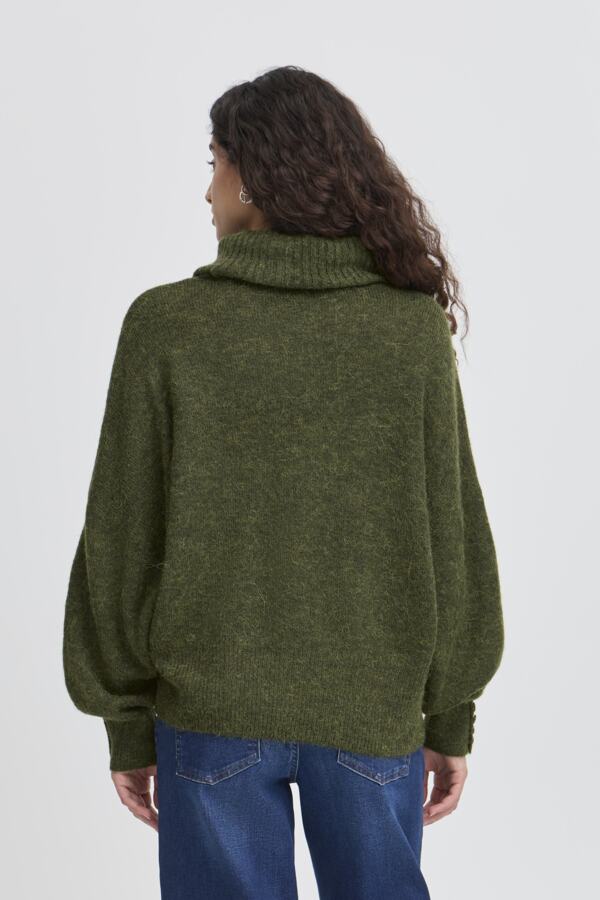 Kamara Cowl Neck - Khaki