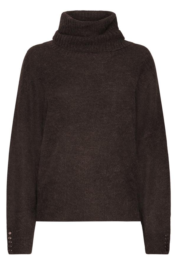 Kamara Cowl Neck - Choc
