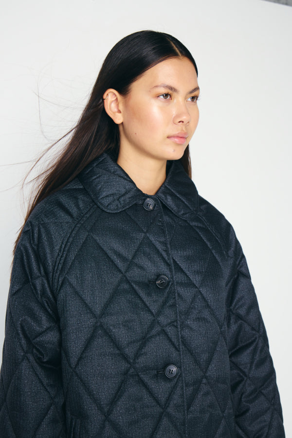 Haazda Quilted Coat