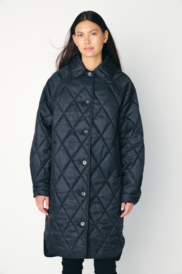 Haazda Quilted Coat