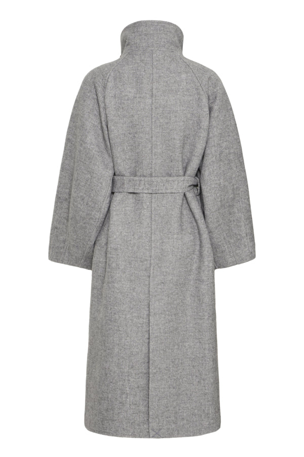 Gaziva Wool Coat - Grey