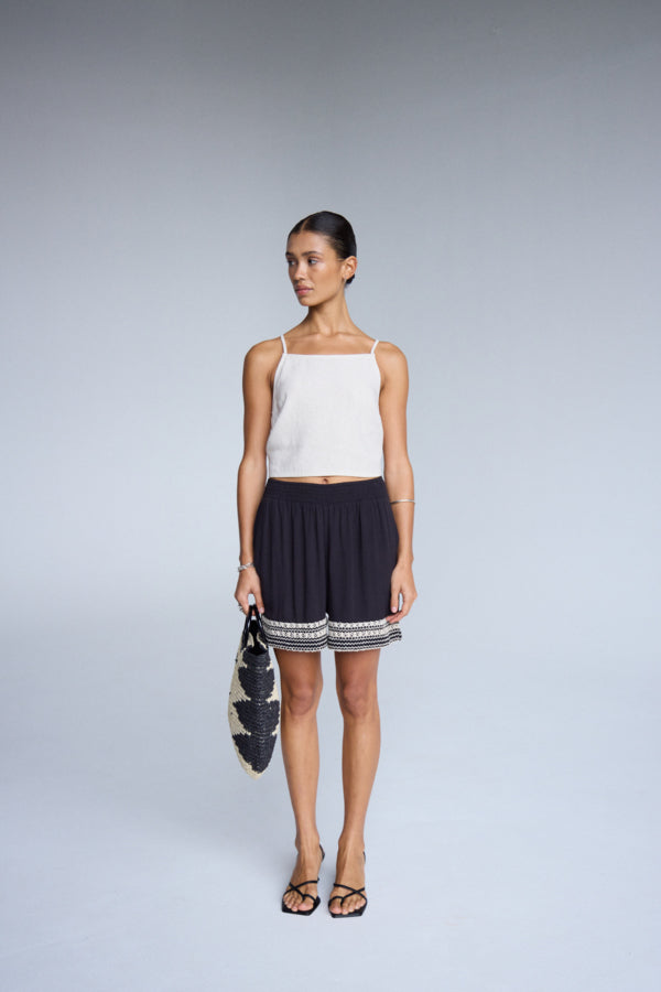 Ragni Embroidered Shorts