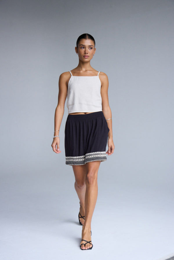 Ragni Embroidered Shorts