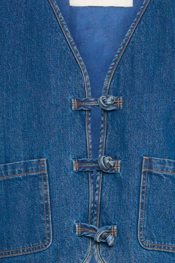 Pellie Knot Front Gilet