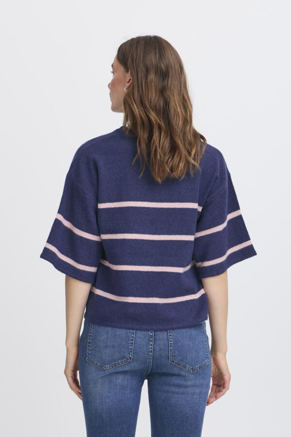 Dasila Wool Mix Jumper - Navy