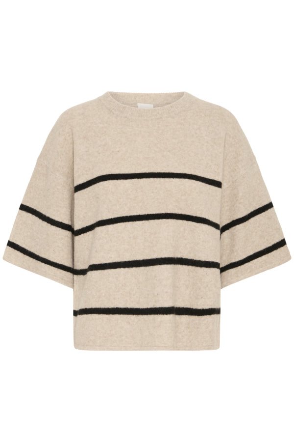 Dasalia Wool Mix Jumper - Oatmeal