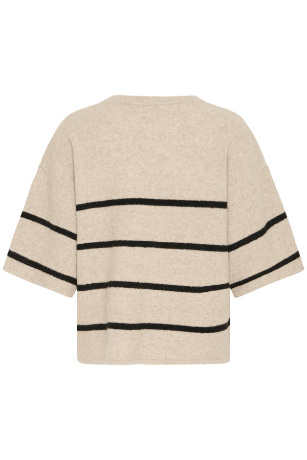 Dasalia Wool Mix Jumper - Oatmeal