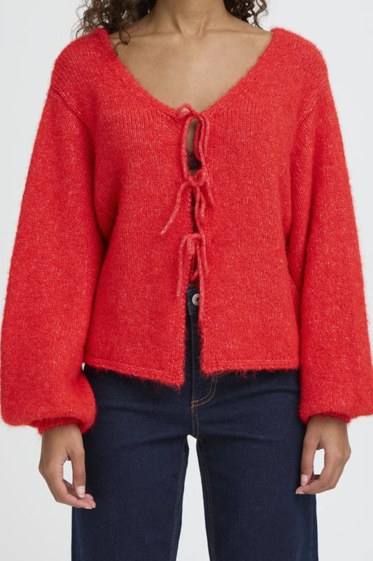 Dabria Cardigan - Red