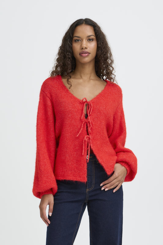 Dabria Cardigan - Red