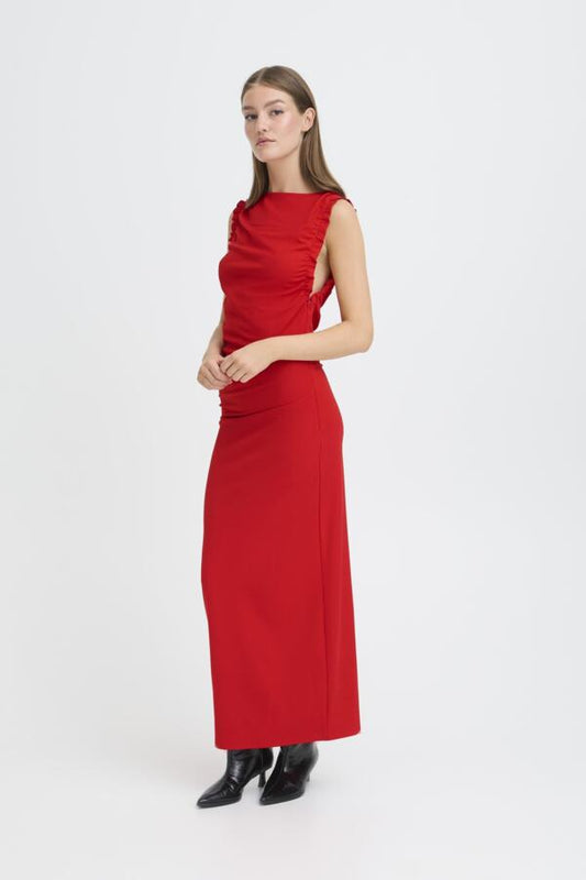 Matine Dress - Red