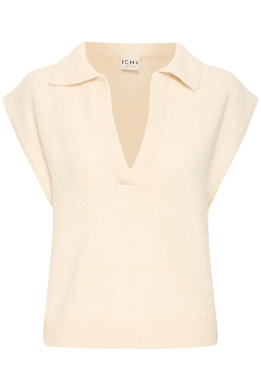 Povoke Wool Mix Tank - Vanilla