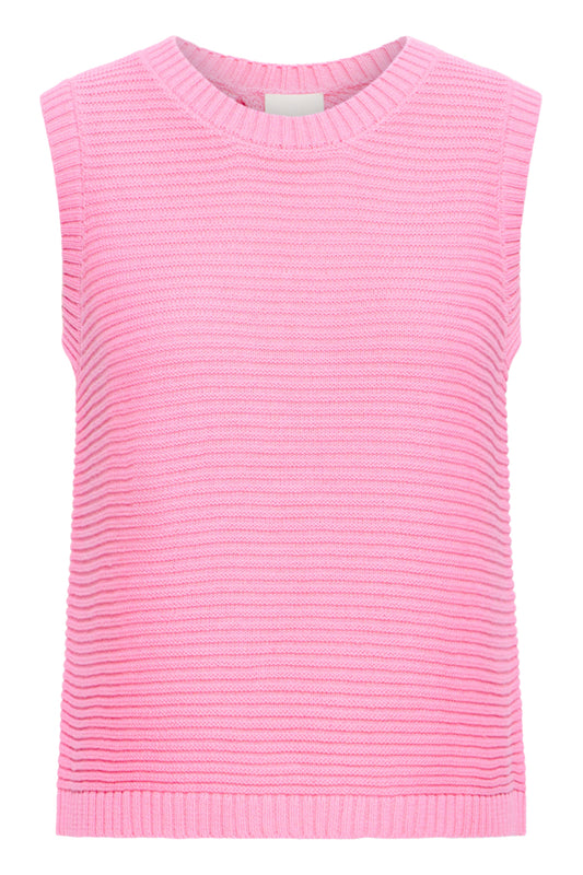 Dotties Cotton Tank - Pink