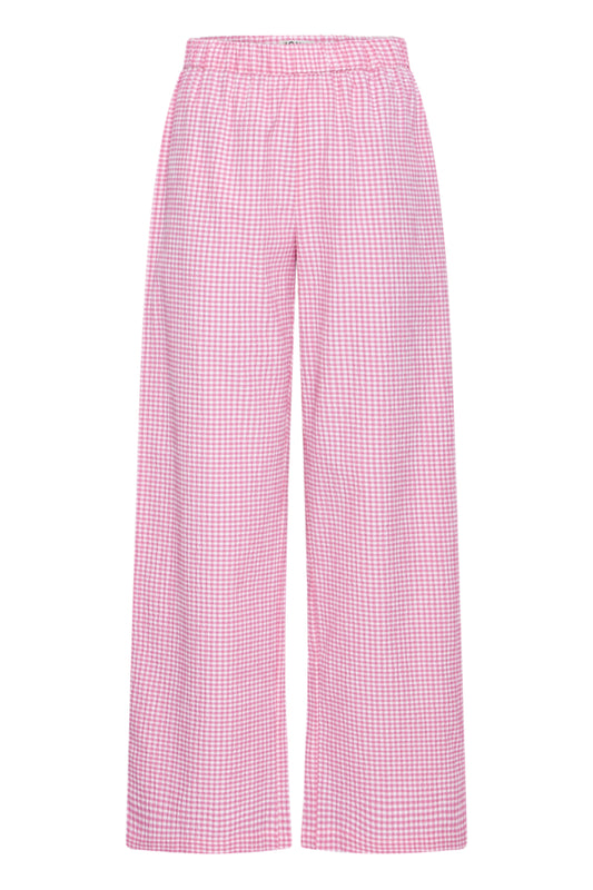 Jilma Trouser - Pink Gingham