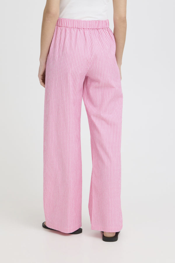 Jilma Trouser - Pink Gingham