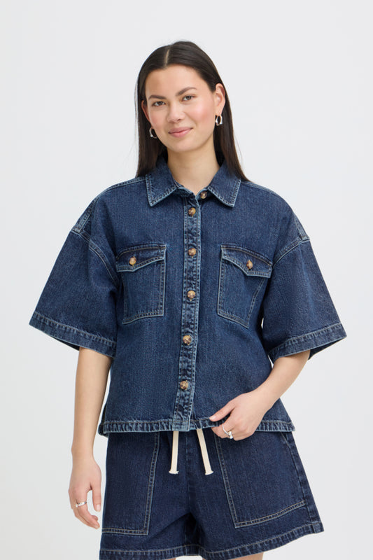 Kamina Denim Shirt Jacket