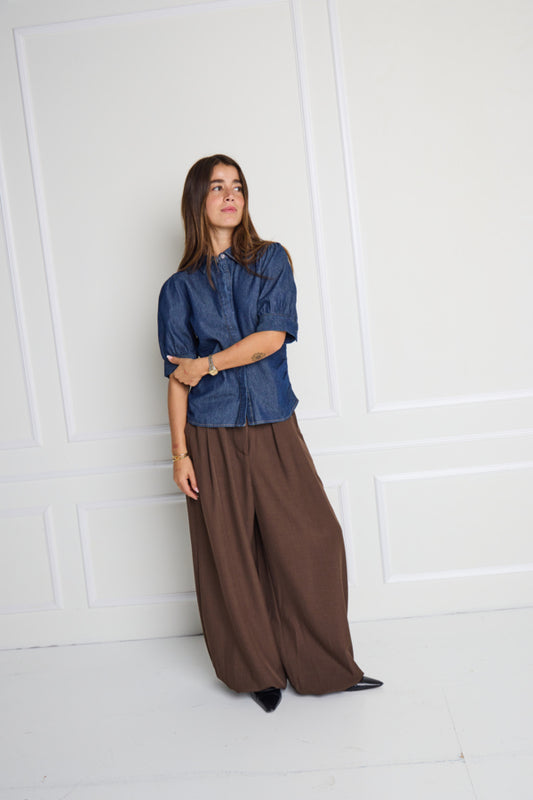 Fava Hareem Pants - Choc