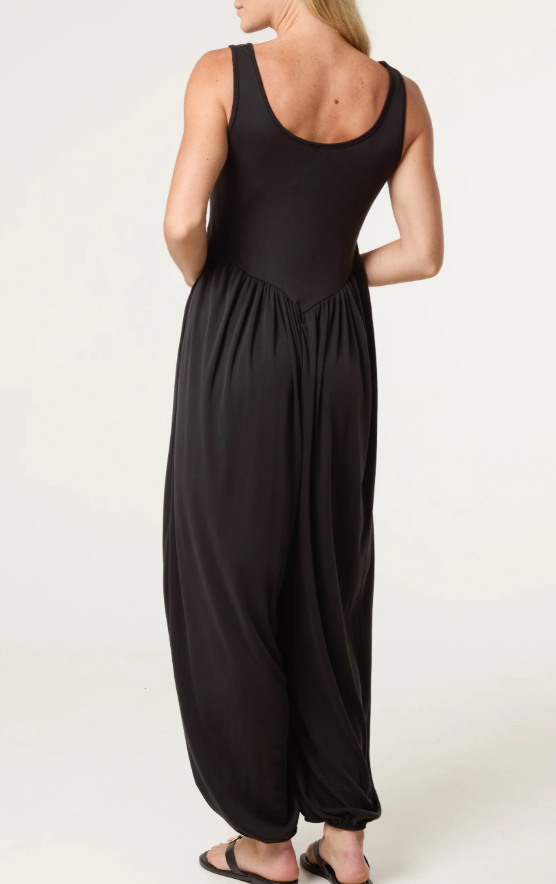 Harem Jumpsuit - Black