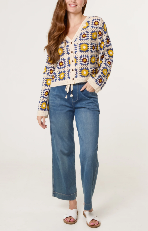 Greta Crochet Cardi