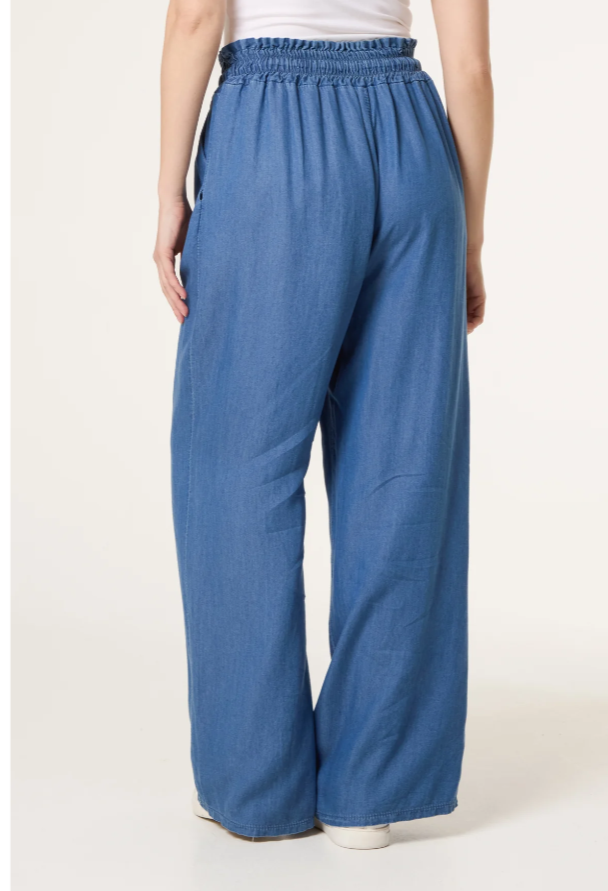 Pull On Trouser - Denim