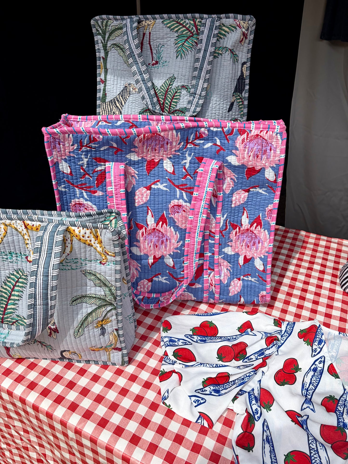 Jemima Carry All Bag - Pink Floral