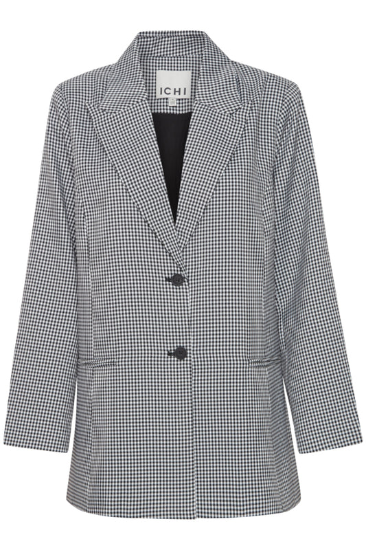 Houndstooth Oversized Blazer