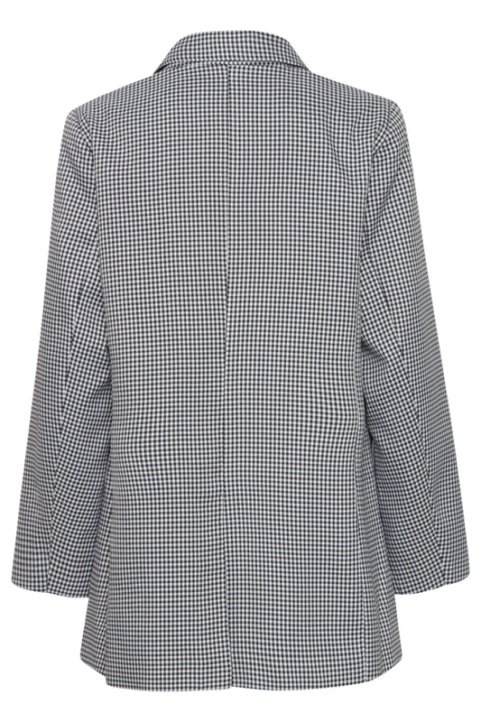 Houndstooth Oversized Blazer