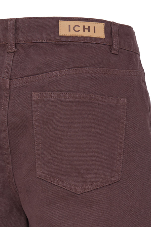 Ichi Denim Short - Choc