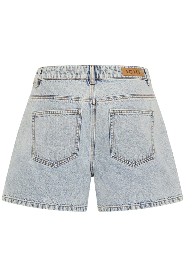 Ichi Denim Short - Light Stone Wash