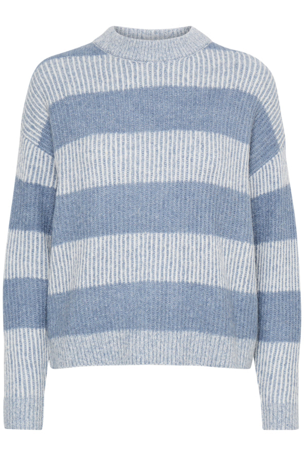 Kamara Alpaca Rib Knit - French Blue