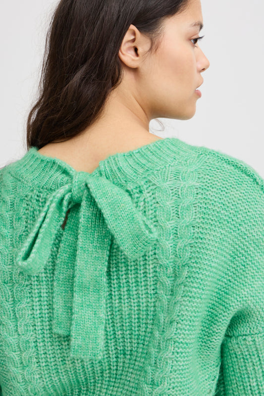 Lafia Wool Blend Knit - Green