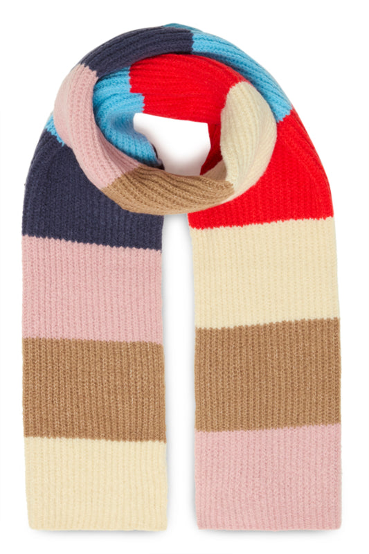 Statement Stripe Scarf - Ichi