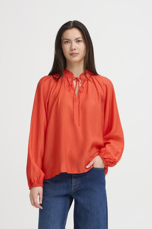 Karlani Blouse - Red