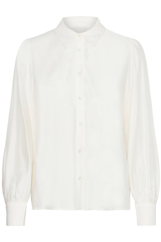 Karlani Collared Shirt -Off White