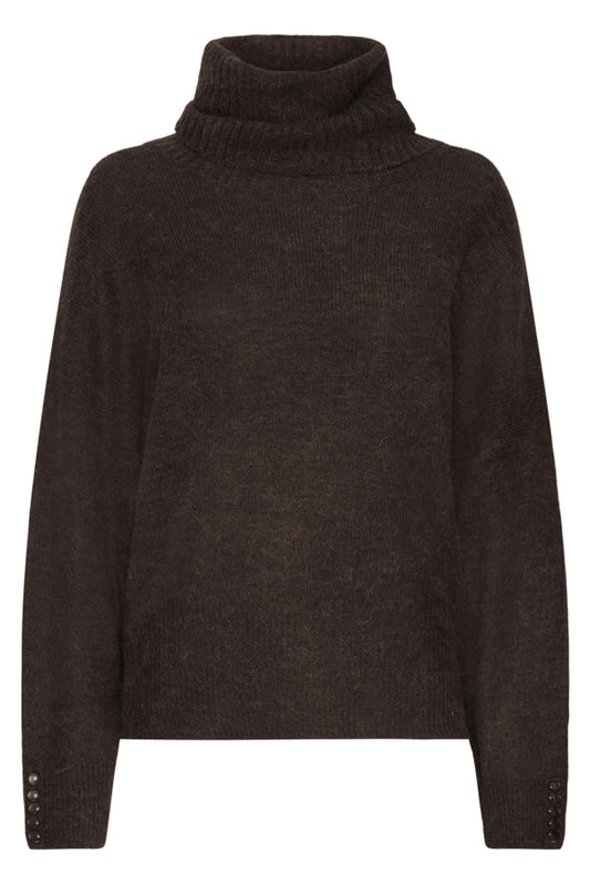 Kamara Cowl Neck - Choc