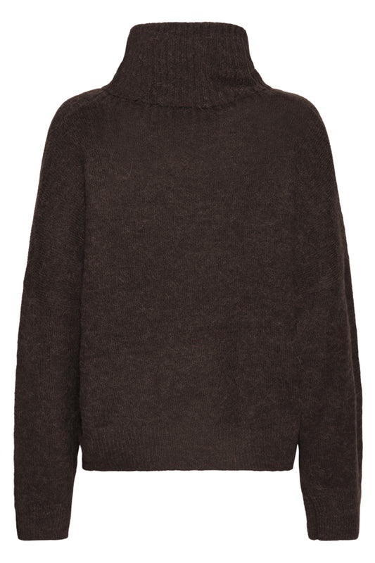Kamara Cowl Neck - Choc