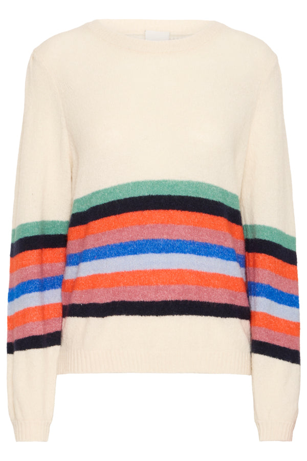Dusty Multi Stripe Knit