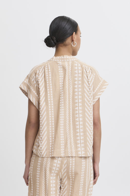 Waldina Cotton Shirt - Sand
