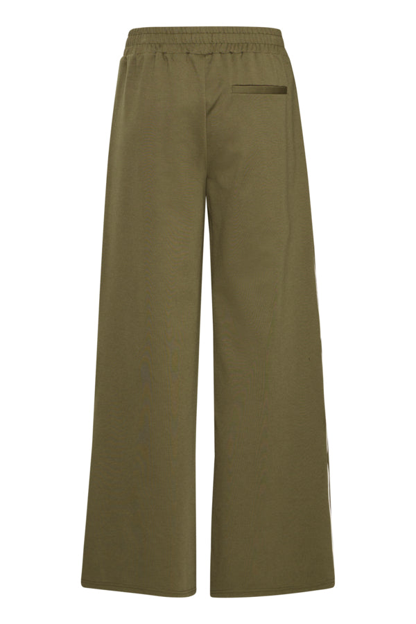Kate Wide Leg Pant - Khaki