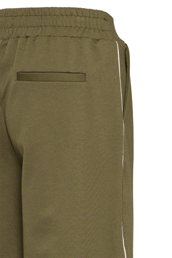 Kate Wide Leg Pant - Khaki