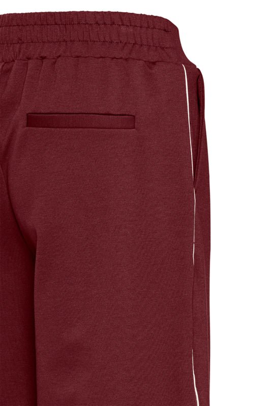 Kate Wide Leg Pant - Wine