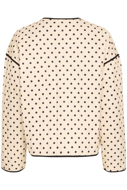 Poppy Quilted Jacket - Polka Dot