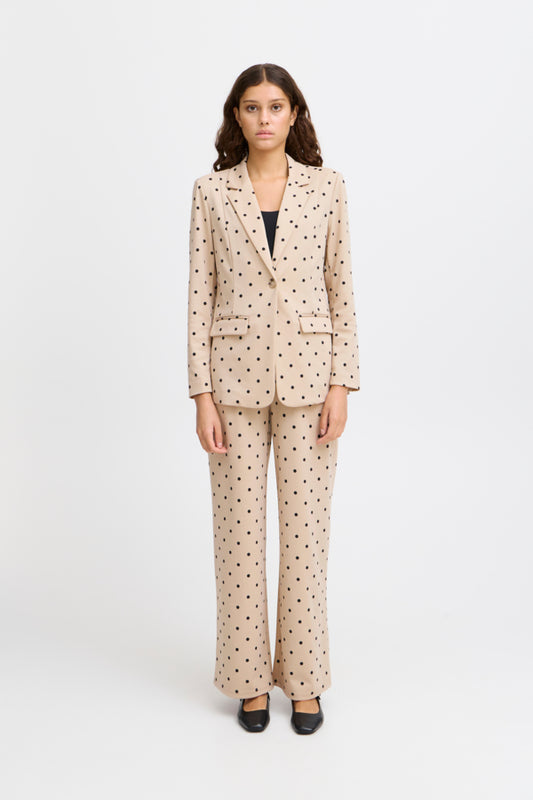 Kate Pull On Trouser - Polka Dot