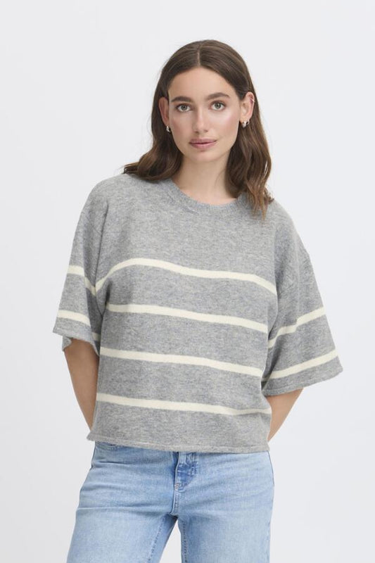 Dasalia Wool Mix Jumper - Grey